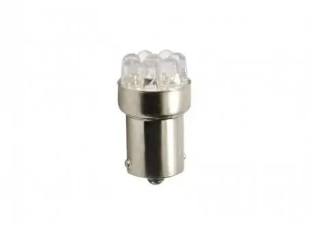 LED лампочка LED, 2шт, LED, 12В, max. 1,03Вт, колір світла Білий, тип гнізда BA15S, без дозволу використання на дорогах загального використання, для авто без CAN-Bus M TECH LB033W Купити в Україні