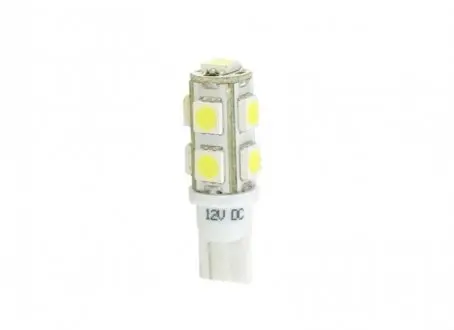 LED лампочка LED, 2шт, W5W, 12В, max. 2,16Вт, колір світла Білий, тип гнізда W2,1X9,5D, без дозволу використання на дорогах загального використання, для авто без CAN-Bus M TECH LB058W