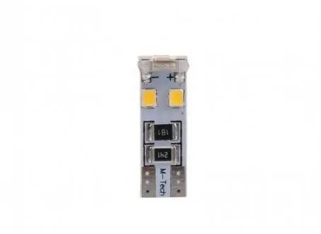 LED лампочка LED, 2шт, LED, 12В, max. 0,64Вт, колір світла Білий, тип гнізда W2,1X9,5D, без дозволу використання на дорогах загального використання, для авто із CAN-Bus M TECH LB312W Купити в Україні