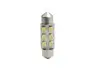 LED лампочка LED, 2шт, LED, 24В, max. 0,63Вт, колір світла синя, тип гнізда SV8,5-8, довжина: 36мм, без дозволу використання на дорогах загального використання, для авто без CAN-Bus M TECH (LB928B) зображення 1