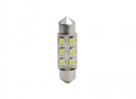 LED лампочка LED, 2шт, LED, 24В, max. 0,63Вт, колір світла синя, тип гнізда SV8,5-8, довжина: 36мм, без дозволу використання на дорогах загального використання, для авто без CAN-Bus M TECH LB928B