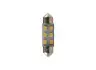 LED лампочка LED, 2шт, LED, 24В, max. 0,63Вт, колір світла Білий, тип гнізда SV8,5-8, довжина: 36мм, без дозволу використання на дорогах загального використання, для авто без CAN-Bus M TECH (LB928W) зображення 1