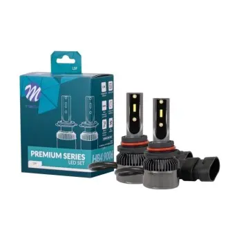 LED лампочка (Набір 2шт) HB4 12/24В 54Вт, без дозволу використання на дорогах загального використання, P22D, для авто без CAN-Bus, Білий 6500K M TECH LSF6 Купити в Україні