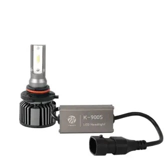 LED лампочка (Набір 2шт) HB3 12В 40Вт, без дозволу використання на дорогах загального використання, P20D, для авто із CAN-Bus, Білий 5700K M TECH LSPRONG5