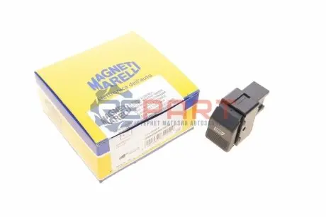 Кнопка піднімання вікна передн Лів MITSUBISHI LANCER VIII SEAT AROSA, IBIZA II, IBIZA IV SC VW LUPO I, POLO, POLO V 1.0-2.0 03.93 Magneti Marelli 000050981010 Купити в Україні