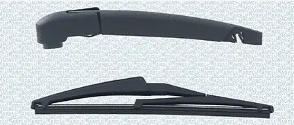 Важіль склоочисника із щіткою FIAT TIPO 11.20 Magneti Marelli 000723180397