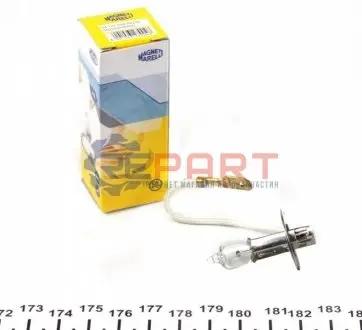 Фото 1 — Автолампа H3 12V 55W PK22s Standard (H3 12V) MAGNETI MARELLI (002553100000) Фото Автолампа H3 12V 55W PK22s Standard (H3 12V) MAGNETI MARELLI (002553100000) зображення 1