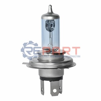 Лампа накаливания H4 12V 60/55W P43t BLUE LIGHT(выр-во) MAGNETI MARELLI 002602100000 (фото 1)