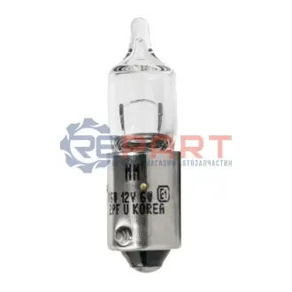 Фото Автолампа H6W 12V 6W BAX9s Standard (H6W 12V) MAGNETI MARELLI (002701100000) зображення 1