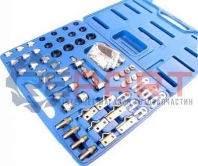 Комплект наконечників Набір адаптерів (EN) for A/C instalation/system, (EN) for A/C system flush device: AC FLUSH PRO, тип охолоджувача: R1234yf/R134a Magneti Marelli 007936210730 Купити в Україні
