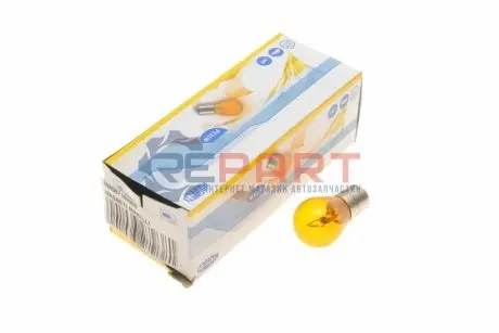 Фото Автолампа PY21W BAU15s 21 W оранжевая MAGNETI MARELLI (008507100000) изображение 1