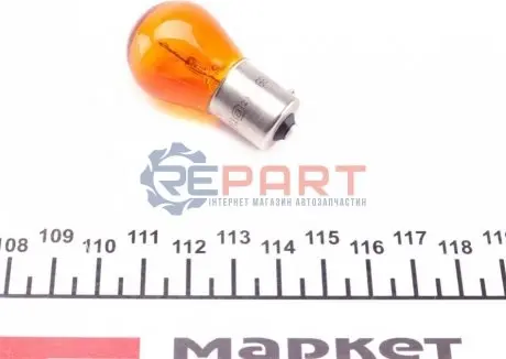 Автолампа PY21W 24V 21W BAU15s (жовта) (PY21W 24V HD) MAGNETI MARELLI 008568100000 Купити в Україні