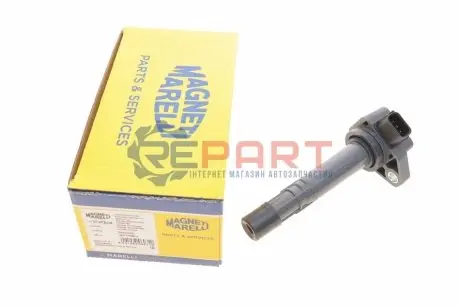 Котушка запалювання ACURA MDX HONDA ACCORD VI, CIVIC VII, CIVIC VIII, FR-V, ODYSSEY, RIDGELINE, STREAM 1.4-3.7 02.98 Magneti Marelli 060717088012 Купити в Україні