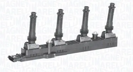 Котушка запалювання Opel Astra G/H 2.0 00-10 Magneti Marelli 060717185012 Купити в Україні