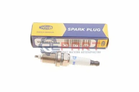 Свічка запалювання Dodge Caliber/Journey/Fiat Freemont 06- (SNB5039-11) MAGNETI MARELLI 062511000039 Купити в Україні
