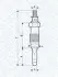 Фото Свічка розжарювання DB 208-410/Sprinter/Vito 2.3D (11.5V) (UX13A) Magneti Marelli (062583003304) зображення 1