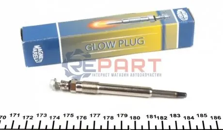 Свічка розжарювання Fiat Scudo/Peugeot Expert 2.0HDi (UC12A) MAGNETI MARELLI 062900001304 Купити в Україні