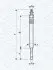 Свічка розжарювання MB A-class (W168)/Vaneo (W414) 1.7CDI 98-05 (OM668) Magneti Marelli (062900013304) зображення 1