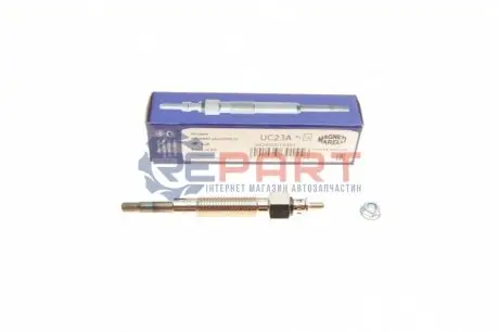 Свічка розжарювання Nissan Patrol/Mitsubishi Pajero 2.3TD/4.2D 82- (11V) (UC23A) MAGNETI MARELLI 062900019304 Купити в Україні