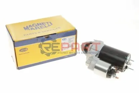 Фото Стартер Audi A6 (C4/C5) 1.8/2.0 94-05 (1.1 kw) (z=9) MAGNETI MARELLI (063720612010) зображення 1