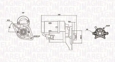 Автозапчасть Magneti Marelli 063721089010
