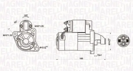 Автозапчасть Magneti Marelli 063721096010 Купить в Украине