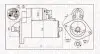 Стартер Toyota Avensis 2.0 D 97-03 (12V/2.0kw) (z=9) Magneti Marelli (063721135010) зображення 1