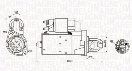 Автозапчасть Magneti Marelli 063721249010