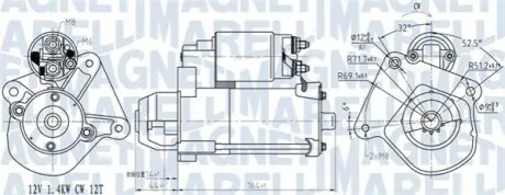 Автозапчасть Magneti Marelli 063721275010