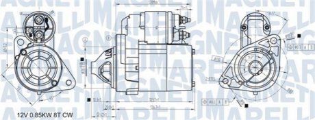 Автозапчастина MAGNETI MARELLI 063721307010 (фото 1)