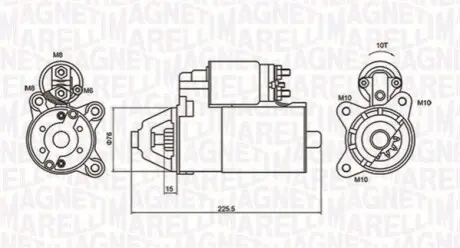 Автозапчасть Magneti Marelli 063721336010