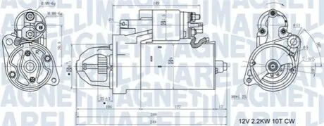 Автозапчасть Magneti Marelli 063721411010