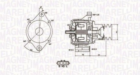 Автозапчасть MAGNETI MARELLI 063731367010 (фото 1)