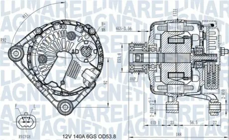 Автозапчасть Magneti Marelli 063731406710