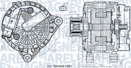 Автозапчасть Magneti Marelli 063731472410