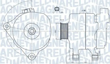 Генератор Magneti Marelli 063731499010