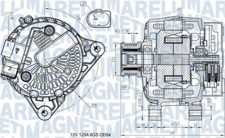 Автозапчастина MAGNETI MARELLI 063731545910 (фото 1)