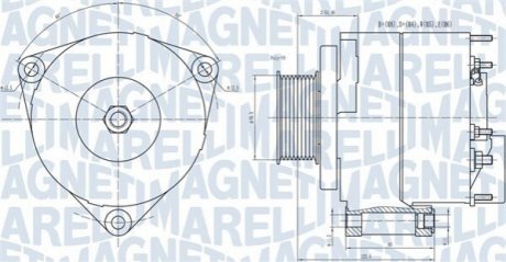 Автозапчастина MAGNETI MARELLI 063731593010 (фото 1)