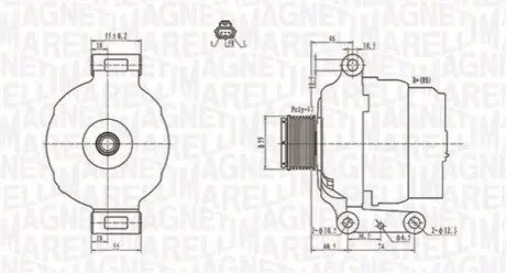 Генератор Magneti Marelli 063731639010