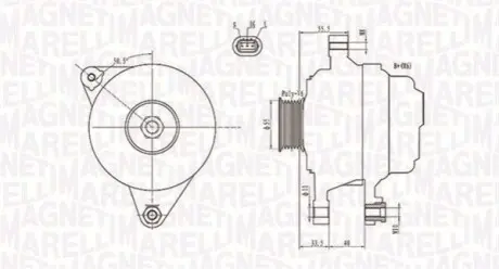 Автозапчасть Magneti Marelli 063731703010