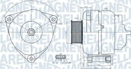 Автозапчасть Magneti Marelli 063731739010 Купить в Украине