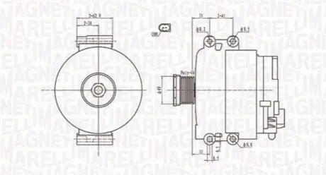 Автозапчасть Magneti Marelli 063731774010