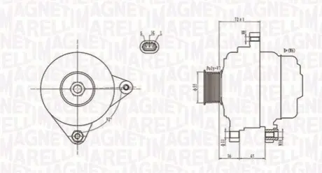 Автозапчасть Magneti Marelli 063731792010