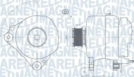 Генератор Magneti Marelli 063731810010