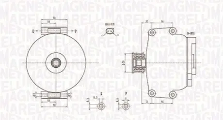 Автозапчасть Magneti Marelli 063731846010