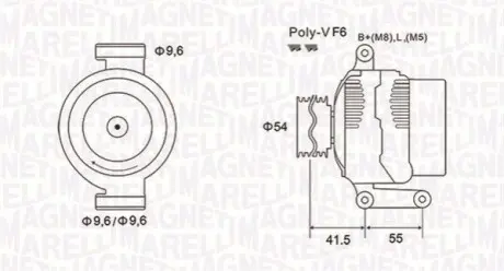 Автозапчасть Magneti Marelli 063731862010