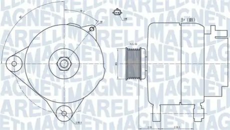 Генератор Magneti Marelli 063731887010