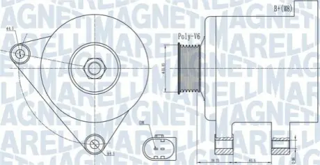 Генератор Magneti Marelli 063731910010