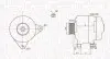 Генератор Magneti Marelli (063731921010) зображення 1
