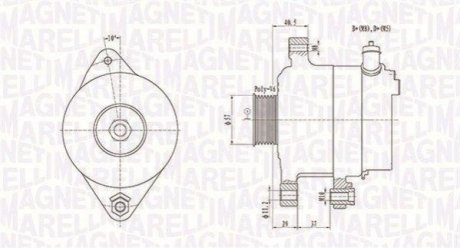 Автозапчастина MAGNETI MARELLI 063731949010 (фото 1)